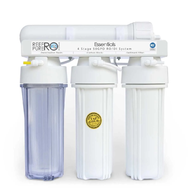 Reef Pure 4 Stage 50gpd Essentials Ro/di System