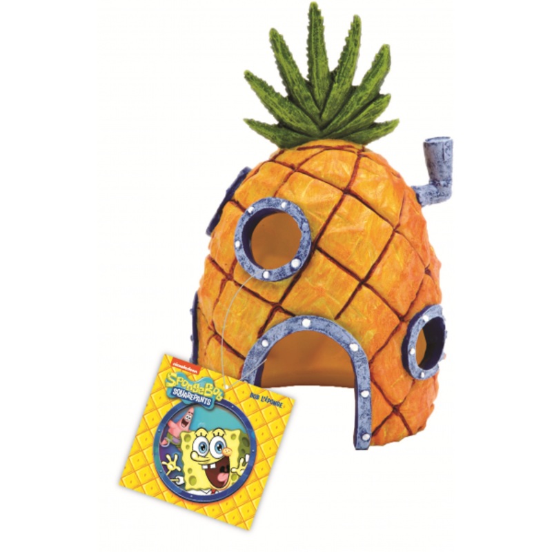 Penn Plax Spongebob Squarepants "pineapple" Home Resin Replica