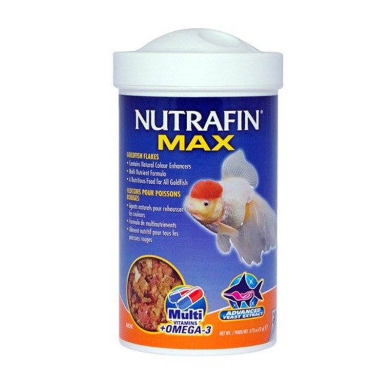 Nutrafin Max Goldfish Flakes 77g