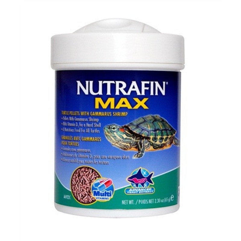 Nutrafin Max Turtle Grmmarus Pellet 65g