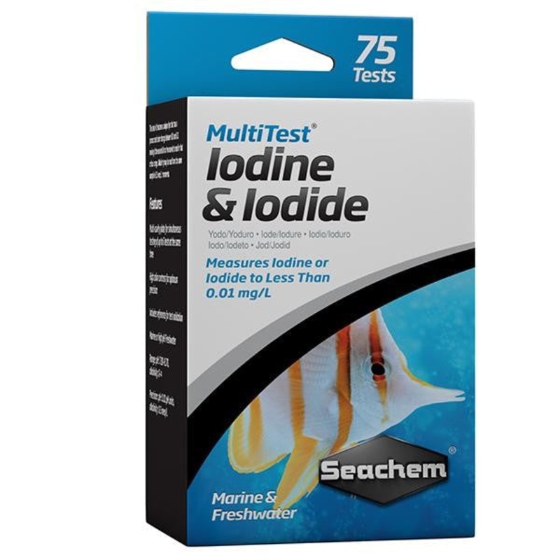Seachem Multi Test Iodide & Iodine (test Kit)