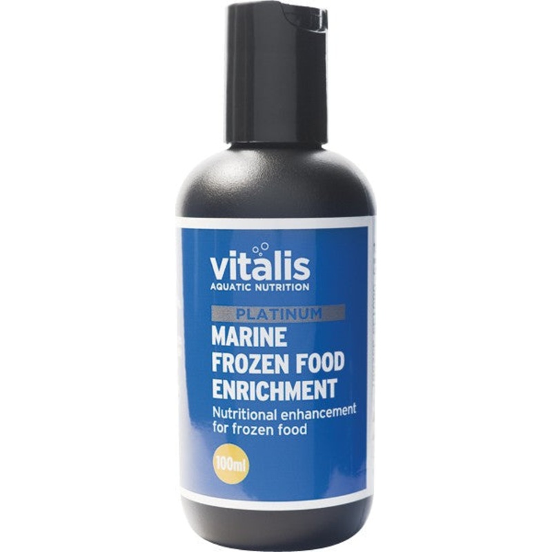 Vitalis Aquatic Nutrition Platinum Marine Frozen Food Enrichment 100ml