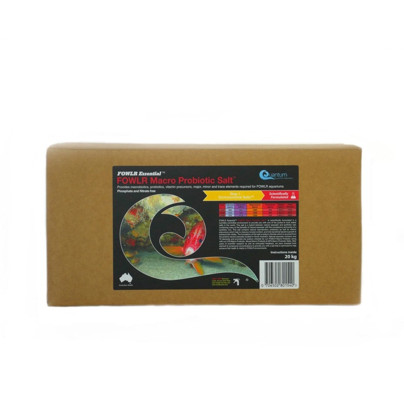 Quantum Fowlr Macro Probiotic Salt 20kg Box