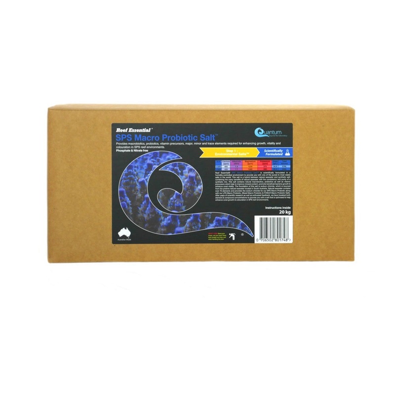 Quantum Sps Macro Probiotic Salt 20kg Box
