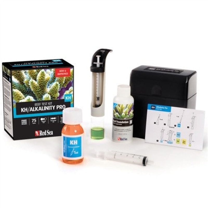 Red Sea Alkalinity Pro Testing Kit - 75 Tests