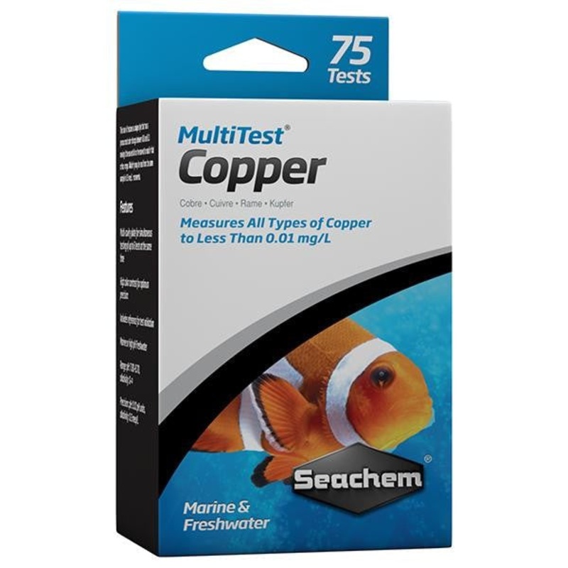Seachem Multi Test Copper