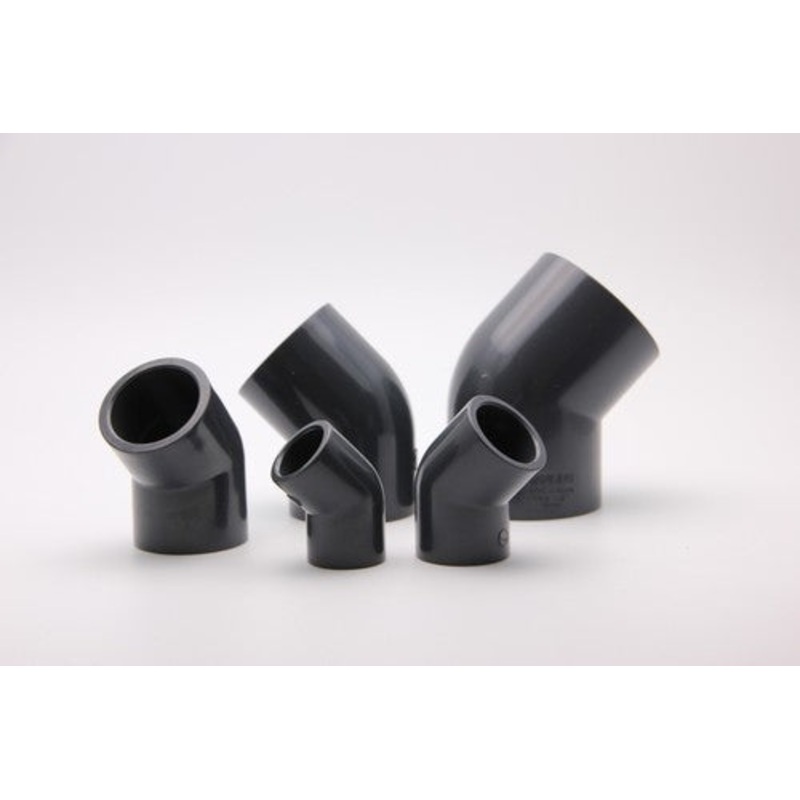 Sanking Plumbing Grey Din 45 Degree Elbow 32mm