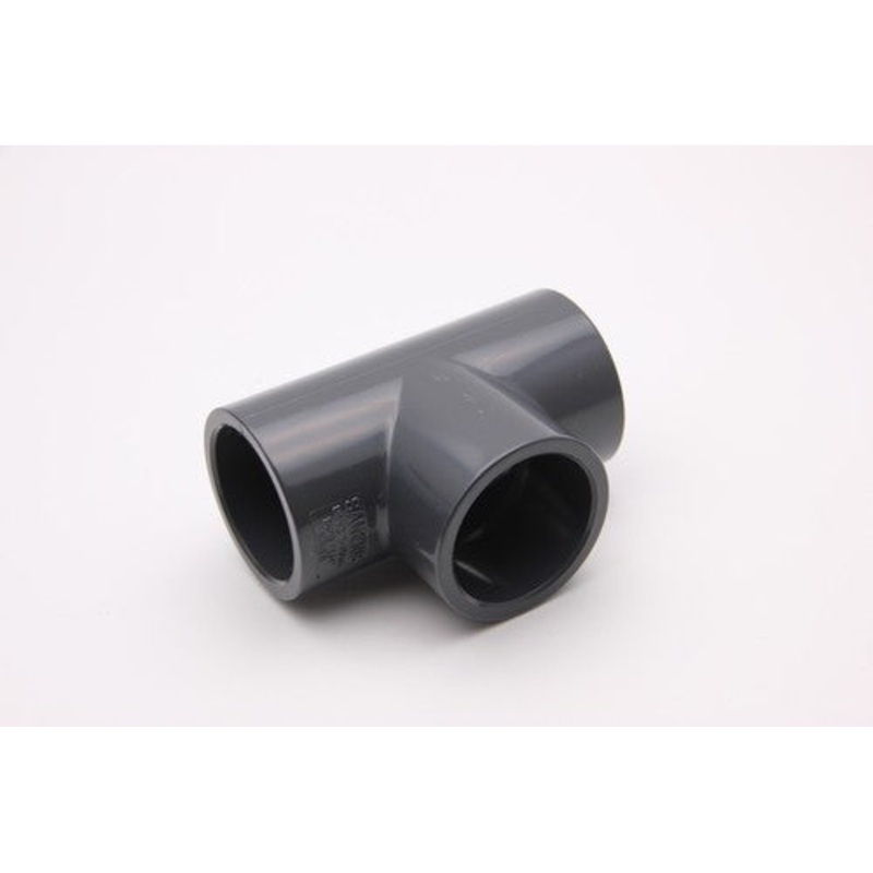 Sanking Plumbing Grey Din Tee 40mm