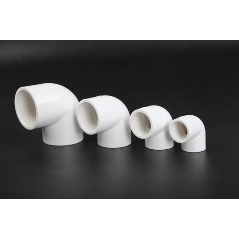 Sanking Plumbing White Din 90 Degree Elbow 40mm