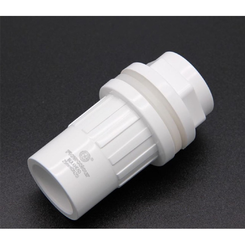 Sanking Plumbing White Din Tank Fitting (bulkhead) 40mm