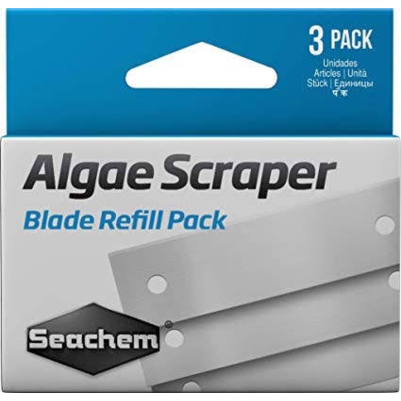 Seachem Algae Scraper Blade Refil Pack 3pack