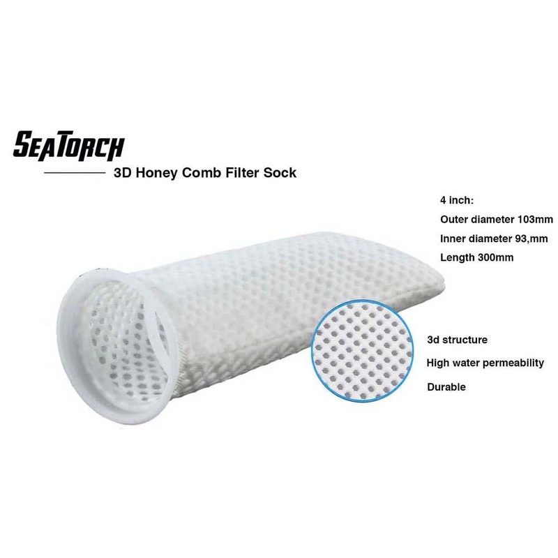 Seatorch Honeycomb Filter Sock