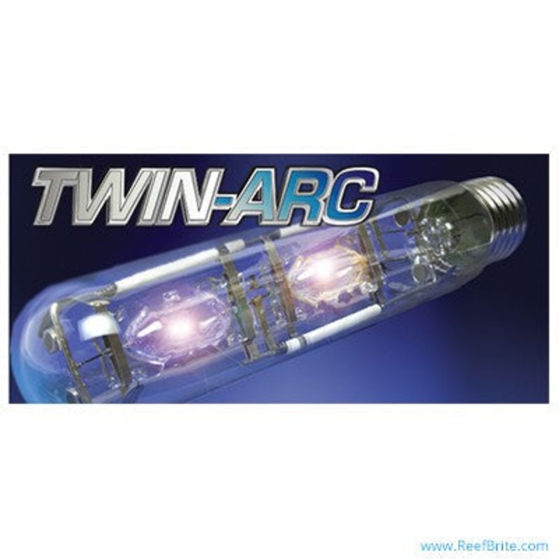 Reef Brite Mh Mogul Base Twin Arc Bulb 250w 10/10k