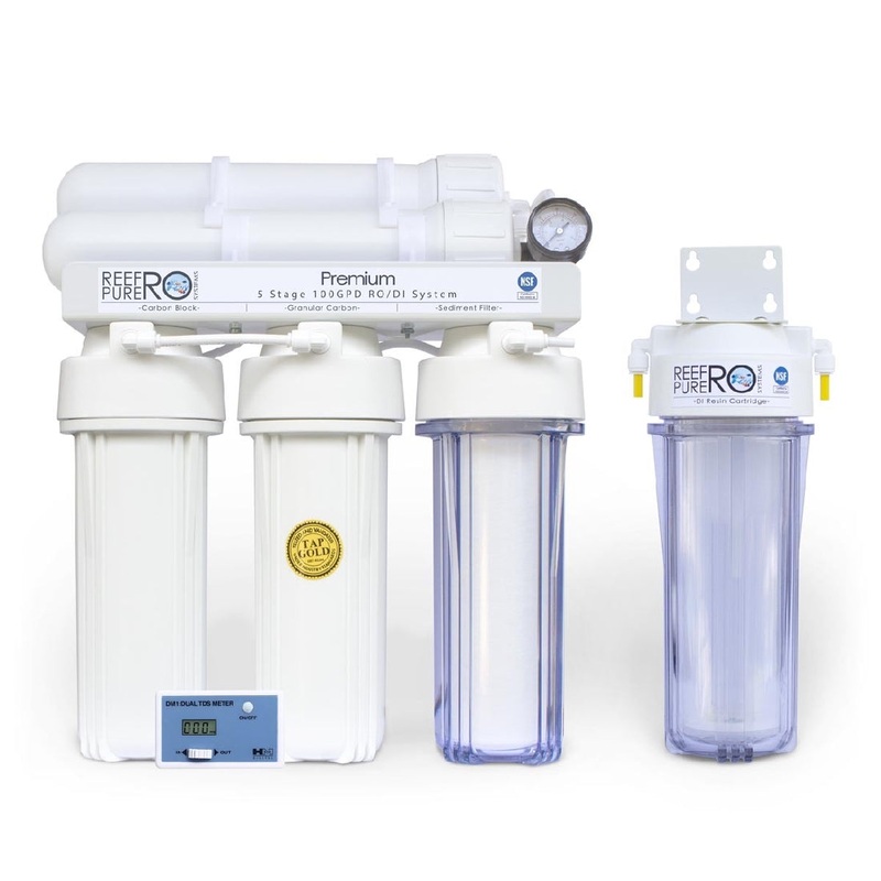 Reef Pure 5 Stage 100gpd Premium Ro/di System