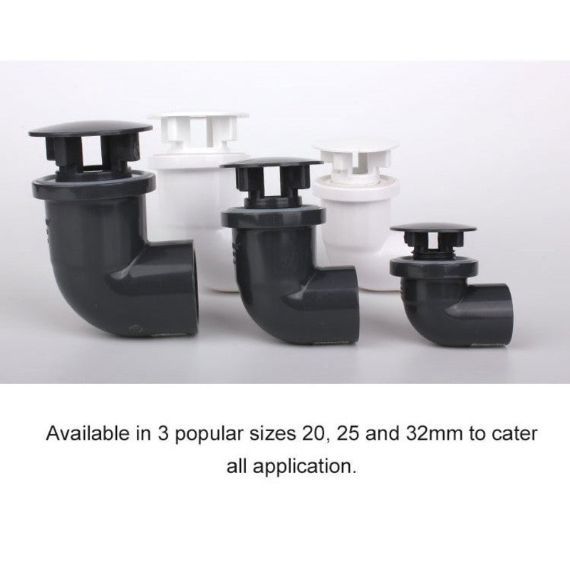 Sanking Plumbing Grey Din 90 Degree Drainage Tank Fitting 25mm