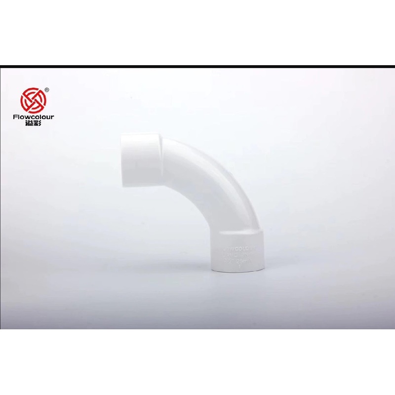 Sanking Plumbing White Din 90 Elbow Crescent Moon Elbow 32mm