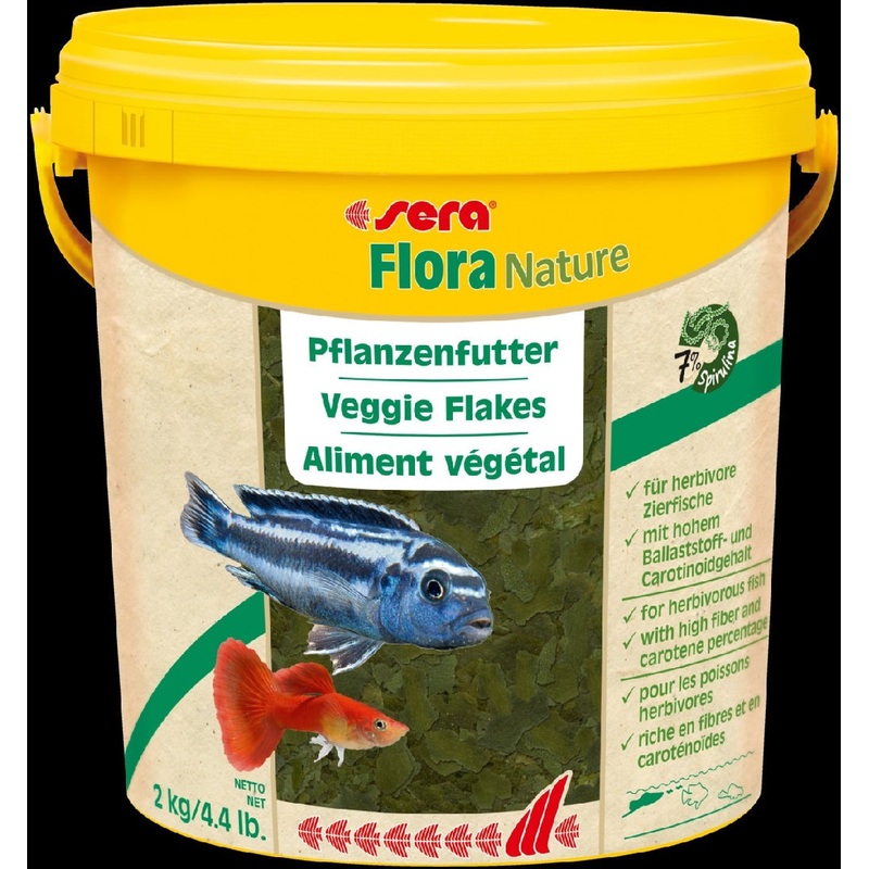 Sera Flora Nature 2kg 10l