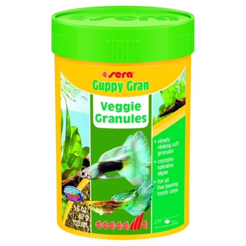 Sera Guppy Gran Veggie Food 48g / 100ml