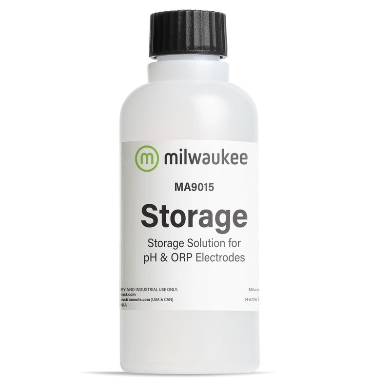 Milwaukee Instruments Ma9015 Storage Solution For Ph / Orp Electrodes 230ml