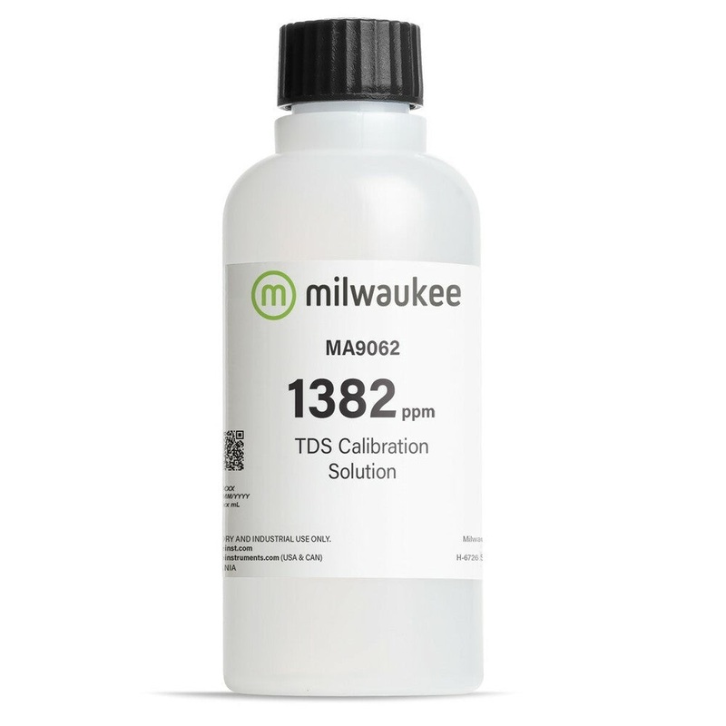 Milwaukee Instruments Ma9062 1382 Ppm Tds Conductivity Solution Bottle 230ml