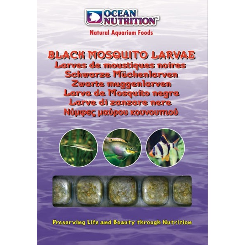 Ocean Nutrition Black Mosquito Larvae 100g