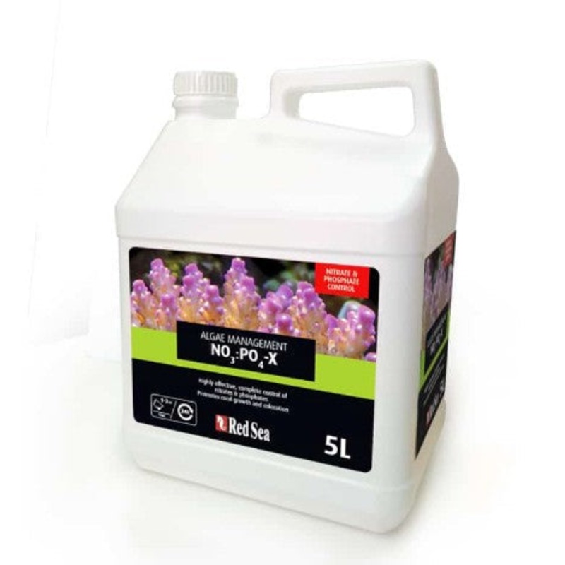 Red Sea Algae Management No3:po4-x (nopox) Nitrate And Phosphate Remover 5l