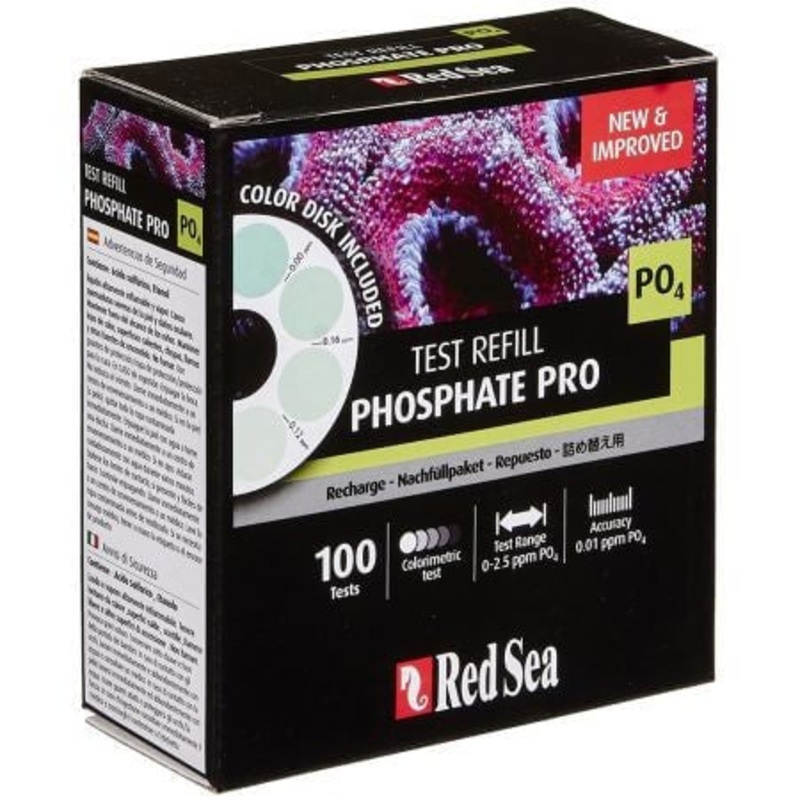 Red Sea Test Refill Phosphate Pro 100 Test