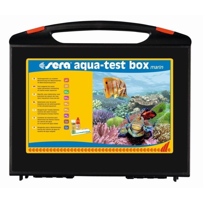 Sera Aqua Test Box Saltwater Master Marine Test Kit