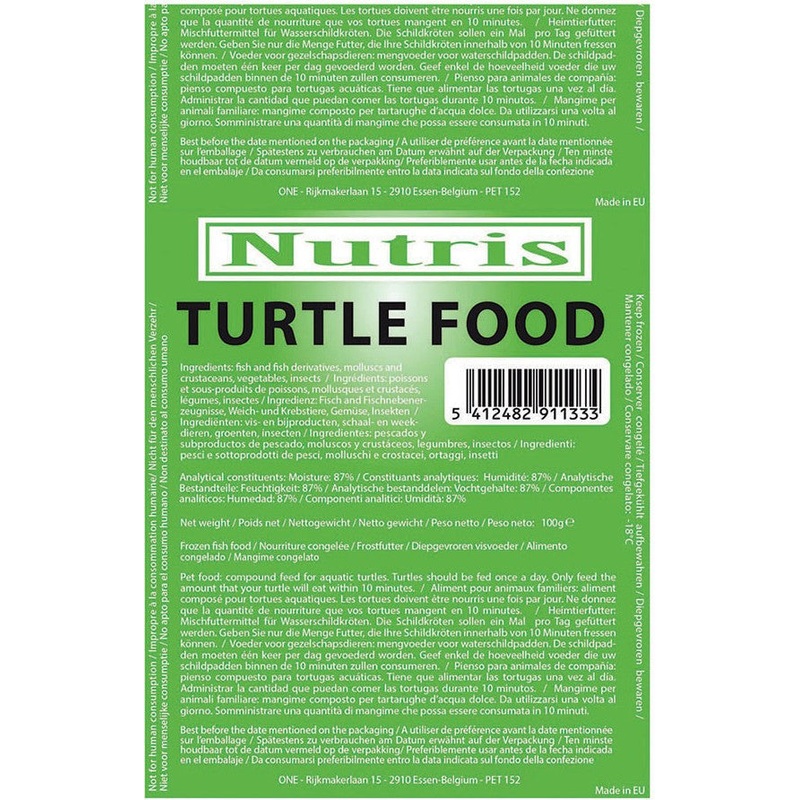 Nutris Turtle Food 100g