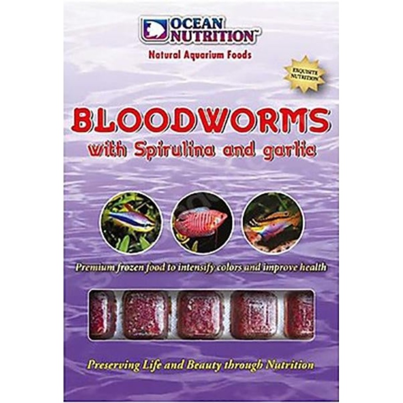 Ocean Nutrition Bloodworms With Spirulina And Garlic