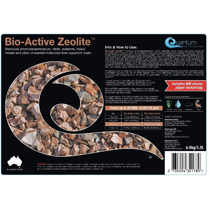 Quantum Bio Active Zeolite 6kg