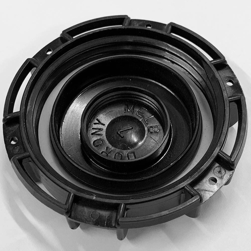 Water Drums Black Screw On Lid With Seal (replacement Cap)