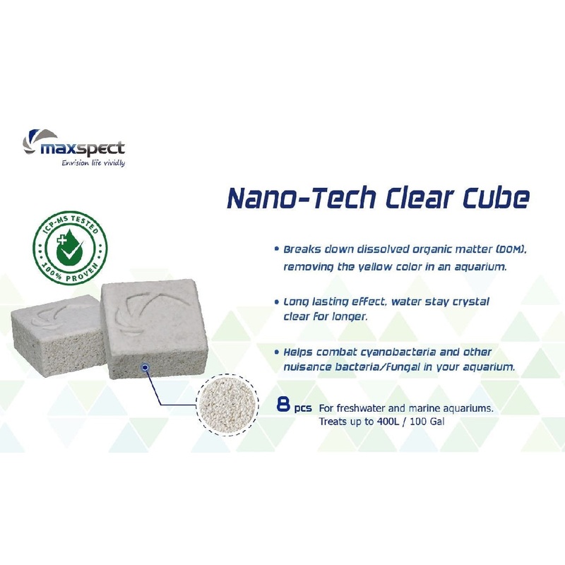 Maxspect Nano Tech Clear Cube (8 Pcs)
