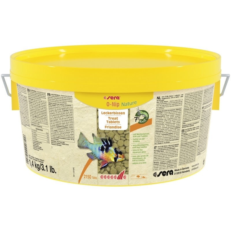 Sera O-nip Nature - 1.4kg / 2.2l / 2150 Tabs