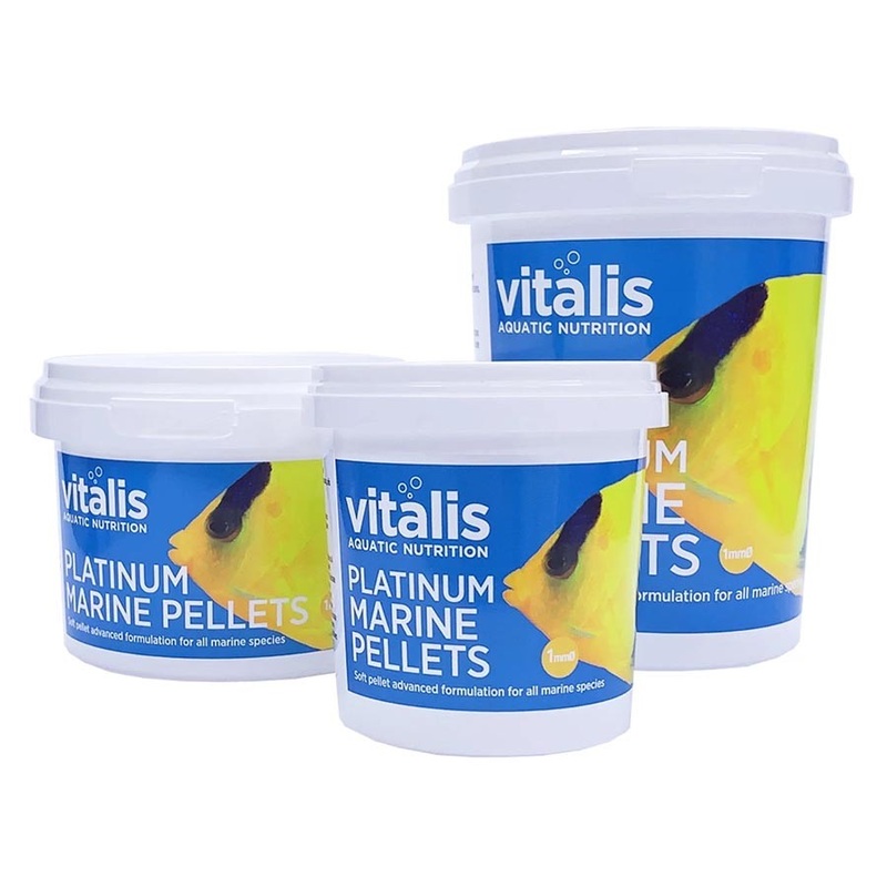 Vitalis Aquatic Nutrition Platinum Marine Pellets 1mm 140g