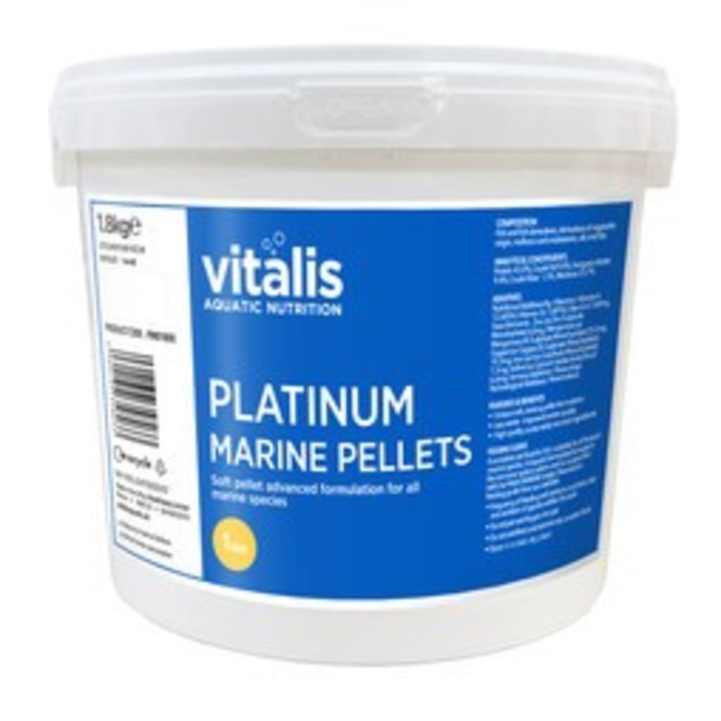 Vitalis Aquatic Nurtition Platinum Marine Pellets 6mm 1.8kg