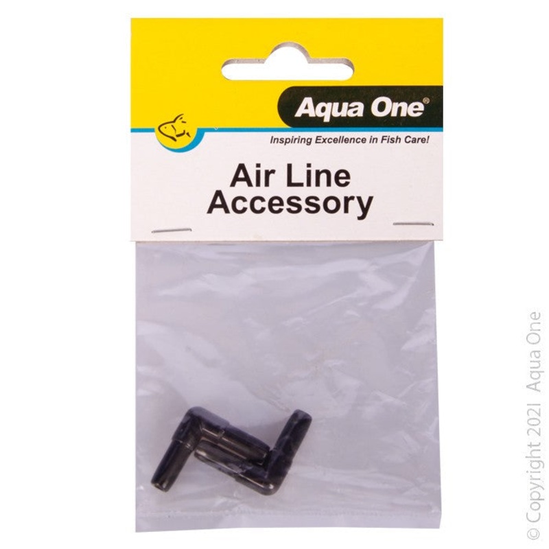 Aqua One Air Line Accessory Elbow 2pk (10469)