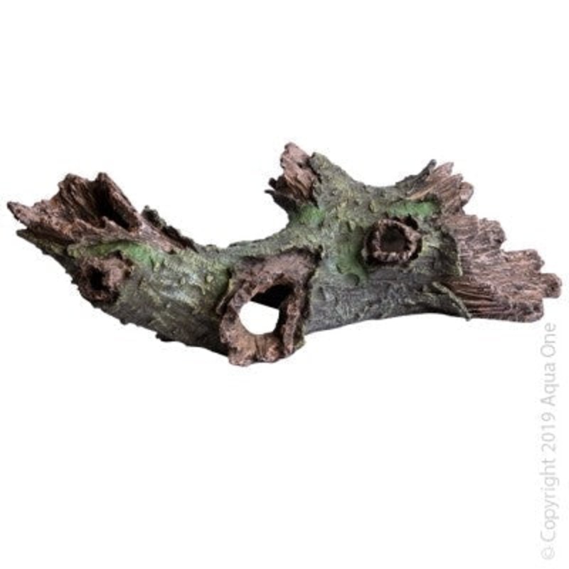Aqua One Ornament Jumbo Rock With Garden Trichomanes 53x28.5x21cm H (37899)