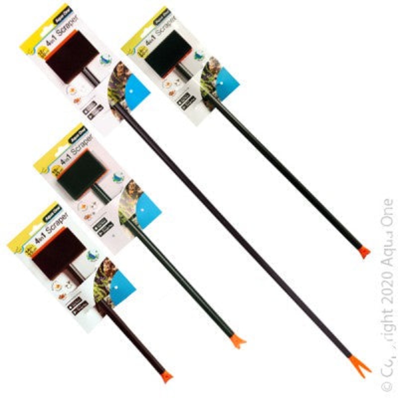 Aqua One Scraper 4 In 1 18in 45cm (10323)