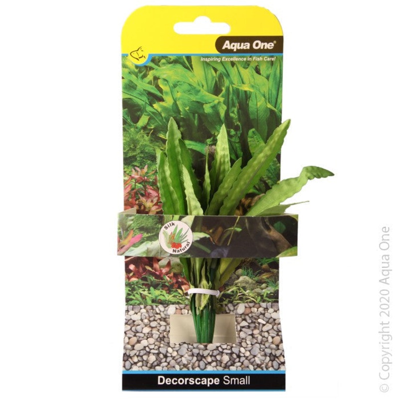 Aqua One Silk Plant Afican Onion Small 13cm (24106)