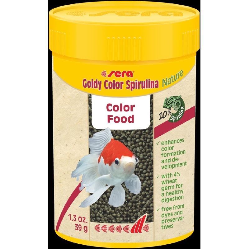Sera Goldy Colour Spirulina Nature - 39g / 100ml