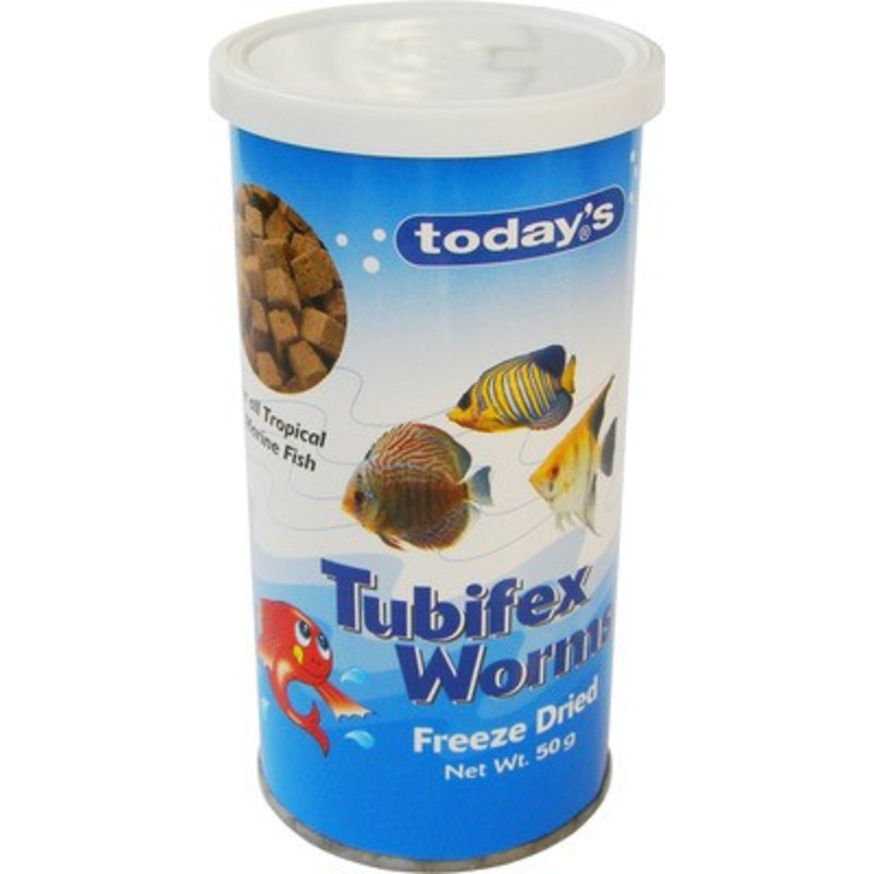 Today's Tubifex Worms 50g