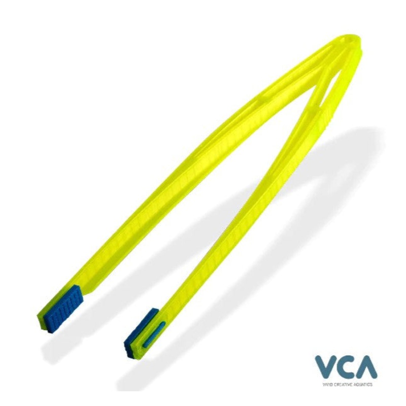 Vca Never Rust Aquarium Tweezers Uv Yellow