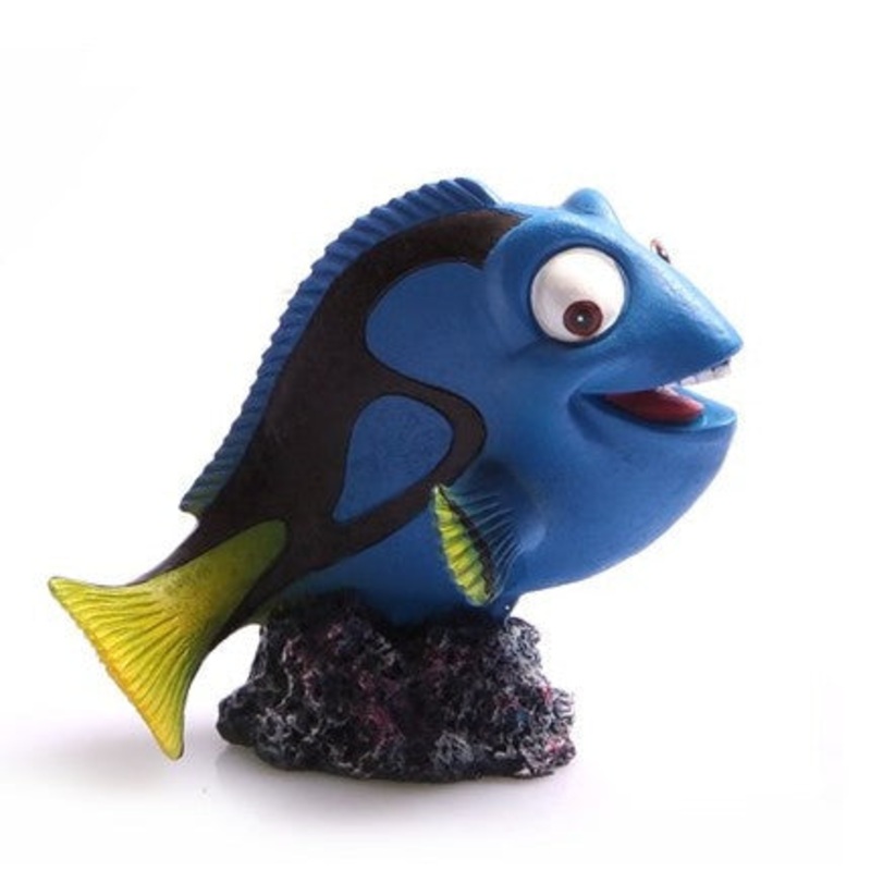 Aqua One Ornament Blue Tang 9.3x7.3x9cm (37168)