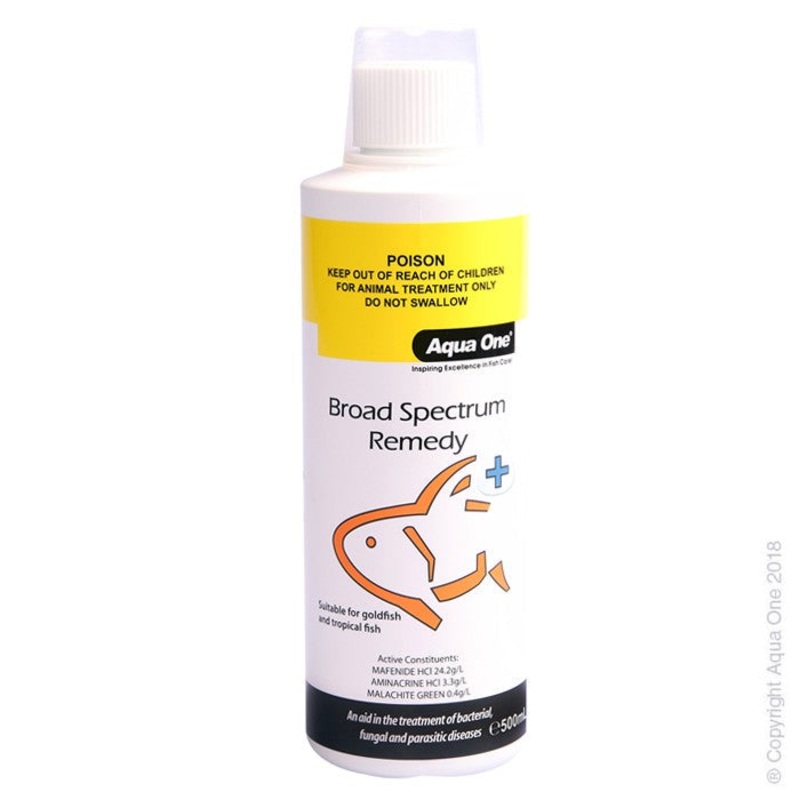 Aqua One Treatment Broad Spectrum Remedy 500ml (92139)