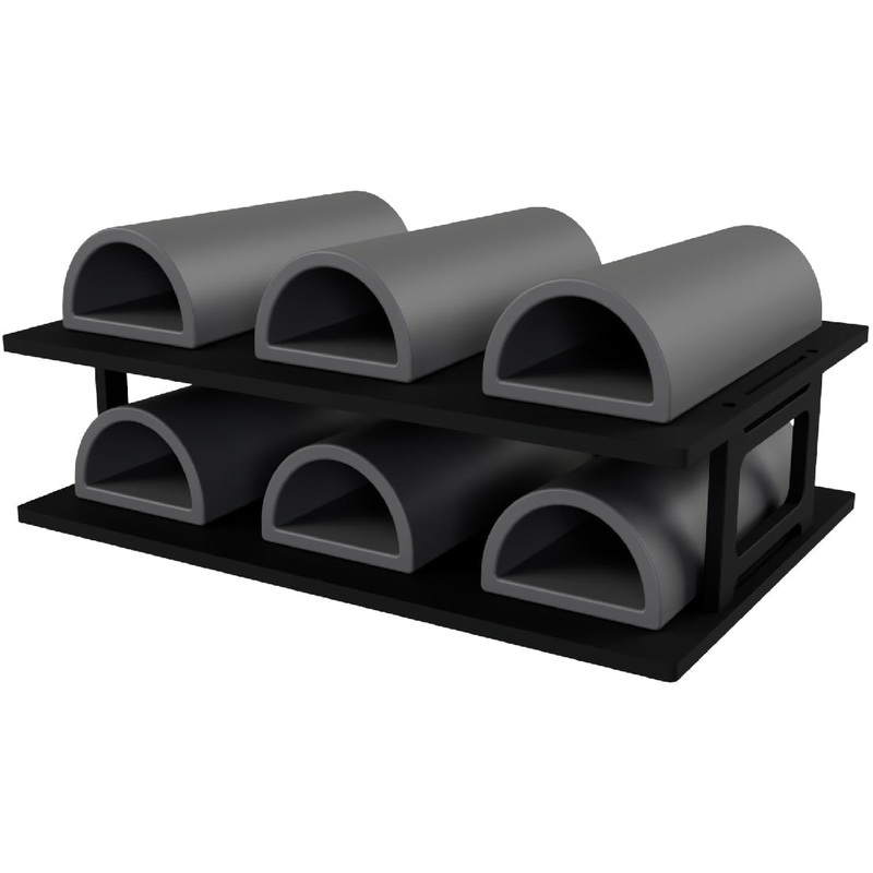 Ezyaqua Ezycave Ezy Stacker Pro Kit - D Shape - Grey
