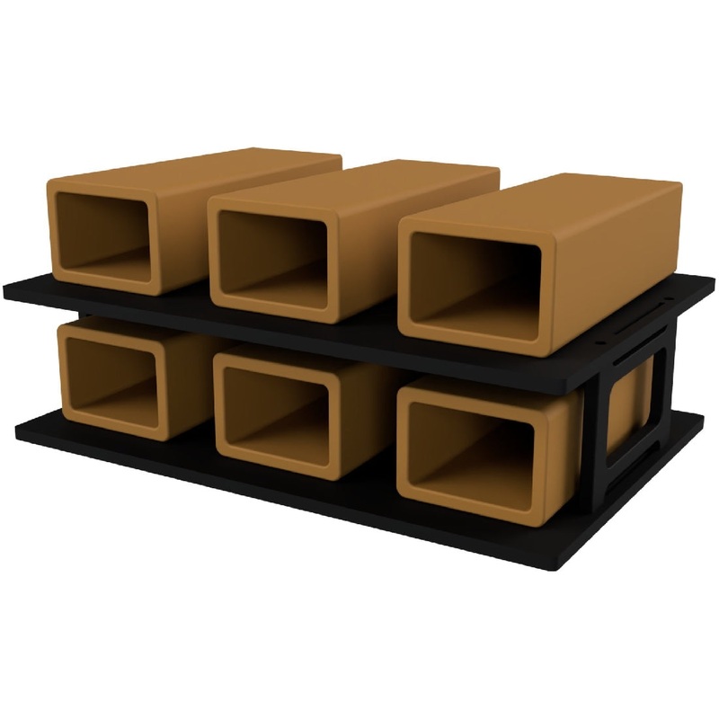 Ezyaqua Ezycave Ezy Stacker Pro Kit - Rectangle - Light Brown