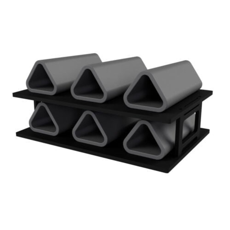 Ezyaqua Ezycave Ezy Stacker Pro Kit - Triangle - Grey
