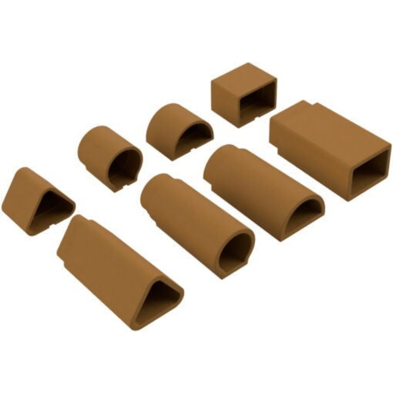 Ezyaqua Ezycave Mixed 4 Cave Bundles - Light Brown
