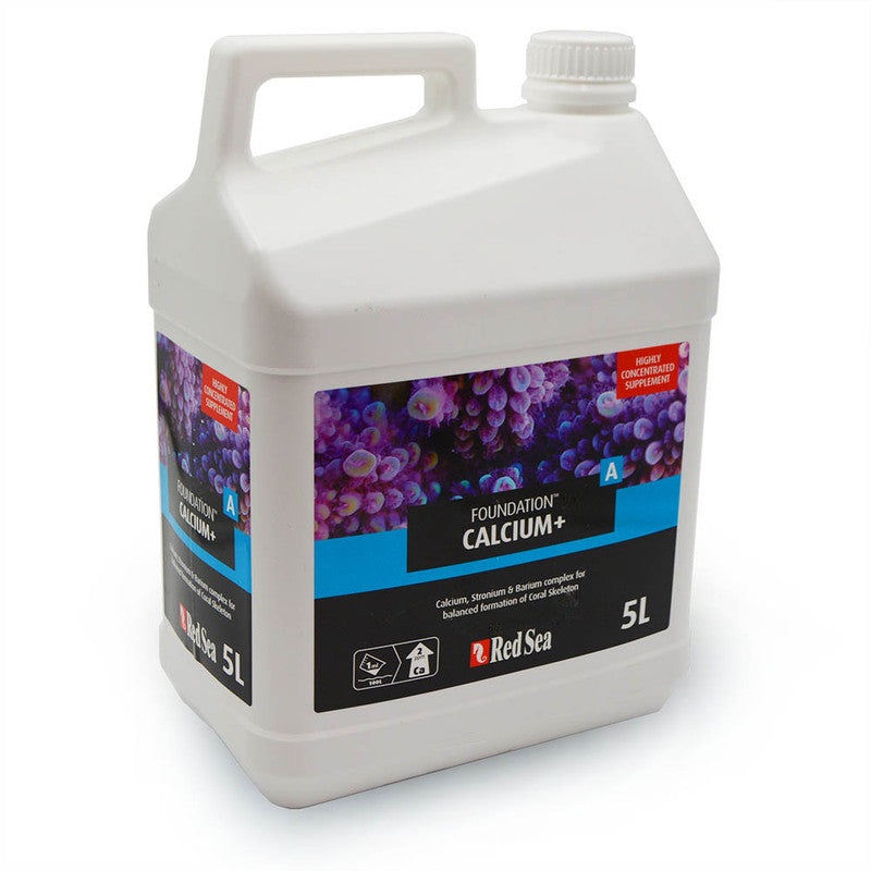Red Sea Reef Foundation A (Ca-Sr) 5L  Maintien Optimal du Calcium et Strontium pour Coraux